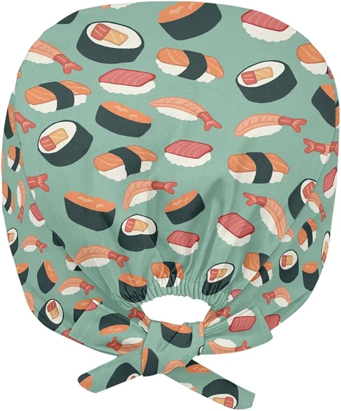 JoyLamoria Novelty Printed Cap with Sweatband Women Men Adjustable Tie Back Hats for Paiting