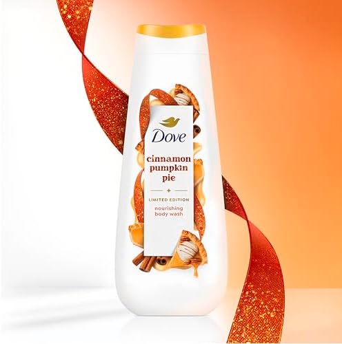 Dove Limited Edition Holiday Treats Body Wash Cinnamon Pumpkin Pie for Deep Nourishment 20 oz (Pack of 2) - Image 6