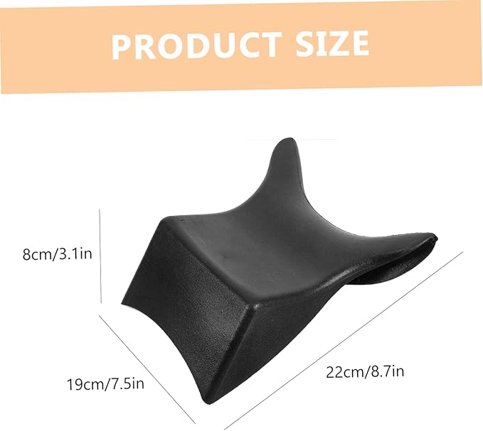 Shampoo Bed Pillow Neck Cushion for Salon Shampoo Bowl Hair Washing Support Comfortable Bath Tub Spa Accessory 8.66X7.48X3.15 Inches