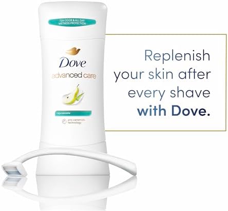 Dove Advanced Care Antiperspirant Stick Rejuvenate Pear 4PK 2.6 oz - Image 4