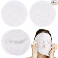 Face Steaming Towel, 4 Pack Reusable Face Towel Cold Hot Compress Facial Steamer Moisturizing Beauty Skin Care Spa Towels for Women Girls Skin Face Care Beauty Salons