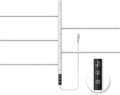 Z&Zhanle Heated Towel Racks for Bathroom - Warmers Rotating Electric Warmer with Built - in Timer, Hard-Wired/Plug-in,Whitek (White)