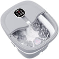 HOSPAN Collapsible Foot Spa Electric Rotary Massage, Foot Bath with Heat, Bubble, Remote, and 24 Motorized Shiatsu Massage Balls. Pedicure Foot Spa for Feet Stress Relief