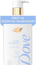 Dove Ultra Sensitive Serum Body Wash Fragrance Free 10 Ingredients, 18.5 oz by Dove
