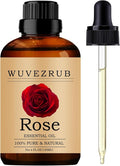 Rose Essential Oil, 120ML Pure and Natural for Aromatherapy Diffuser - 4 Fl Oz
