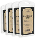 Manly Indulgence Bachelor Pad Scented Wax Melts, Wax Melt Warmer Cubes, Long Lasting Scented Wax Warmer Cubes, 4 Pack, 6 Cubes Each - Made in The USA