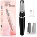 Electric Foot Callus Remover, Callus Remover for Feet Rechargeable Portable Pedicure Tool Kit, Smooth Pedicure Wand for Feet Care, Removes Dry Hard & Dead Skin Ideal Gift -Black