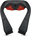 Medcursor Neck Massager - Portable Electric Neck and Back Massager with Heat, Deep Tissue 3D Kneading Pillow for Muscle Pain Relief, Ideal Father’s & Mother’s Day Gift, Not Cordless