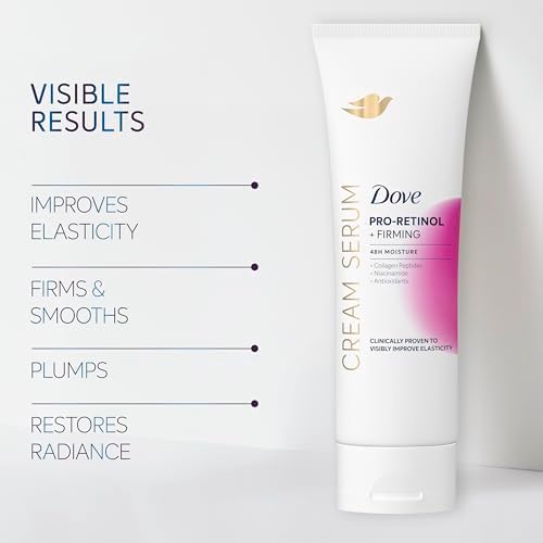 Dove Body Cream Serum Pro-Retinol + Firming Lotion for Firmness 8oz - Image 4