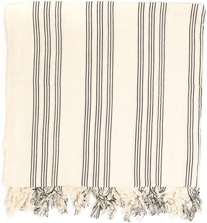Morrocan Beach Towel | Cotton Blanket Throw, Easy to Carry, Sand Free, Absorbent, Quick Dry, Turkish Towels for Travel Camping Bath Sauna Beach Gym Fitness Pool Yoga SPA by Lahammam, Cordoba 12 PACK