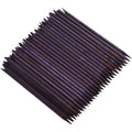 100 Pcs Orange Wood Nail Sticks Double Sided Multi Functional Cuticle Pusher Manicure Pedicure Tool for Manicure Pedicure Purple
