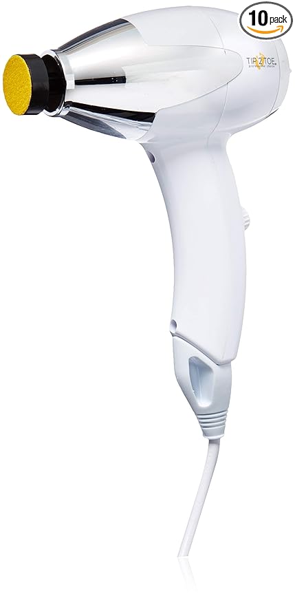 Tip2Toe Electric Callus Remover, White & Silver