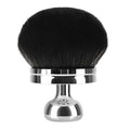 Extra Large Body Brush for Self Tanner, Leg Makeup & Bronzer Self Tan Applicator【Ultra Soft】【Shed-Proof】【Easy To Clean】3.3 inch Wide Round Head Brush，Silver-Black