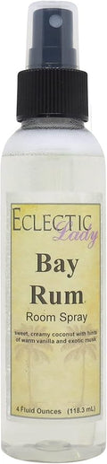 Bay Rum Room Spray, 16 Ounces, No Artificial Colors, Parabens, or Preservatives - Fragrant Aromatic Room Mist For Home, Room, Office