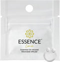 Essence Wearable Aromatherapy Nasal Diffuser – Lemon Essential Oil Nose Ring Silicone Inhaler for Stress & Mood Support - Made in USA & Travel-Friendly