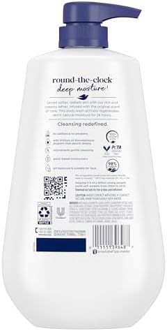 Dove Body Wash Body Wash Deep Moisture 30.6 oz Pump, Sulfate Free - Image 3