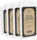 Manly Indulgence Duty Honor Country Scented Wax Melts, Wax Melt Warmer Cubes, Long Lasting Scented Wax Warmer Cubes, 4 Pack, 6 Cubes Each - Made in The USA