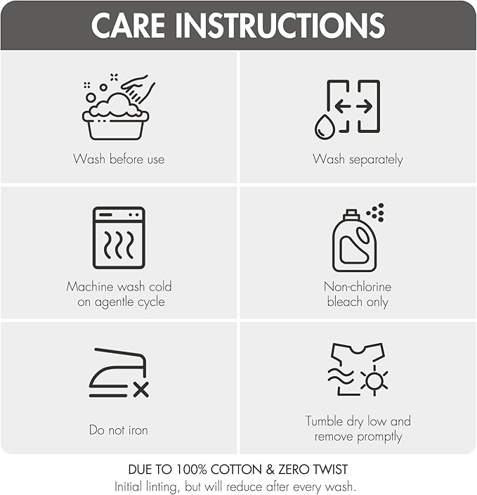 Madison Park Bathroom Towel Set of 6 Diagonal Ribbed, Grey 100% Cotton Quick Dry & Absorbent| 2 Bath 30" x 56"| 2 Hand 18" x 28"| 2 Washcloths 13" x 13"| Zero Twist, 500 GSM, Oeko-TEX
