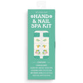 Studio Oh! Hand & Nail Spa Kit, Mini Nail Kit with 22 Nail Wraps, Exfoliating Scrub, Moisturizing Cream, Cuticle Oil & Tools, Girls Spa Kit, Travel Manicure Kit for Women & Girls (Floral Rush Design)