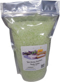 Bath Salts | 4lb Bag (64oz.) | Choose Your Scent | Epsom Salt | Sea Salt| Bathing | Body Care | Beauty | Relaxation | Spa | Pedicure | Manicure | Soak (Gardenia)