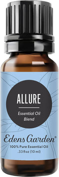 Edens Garden Allure Essential Oil Blend- 100% Pure Premium Grade, Undiluted, Natural, Therapeutic, Aromatherapy, The Best for Diffusing Candle, Laundry, Hair 10 ml (.33 fl oz)