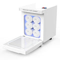 Hot Towel Warmer for Spa, Small Towel Warmer for Esthetician, Mini Towel Warmer for Facial Salon Beauty, Professional Towel Heater Towel Warmer Cabinet(5.5L-White)