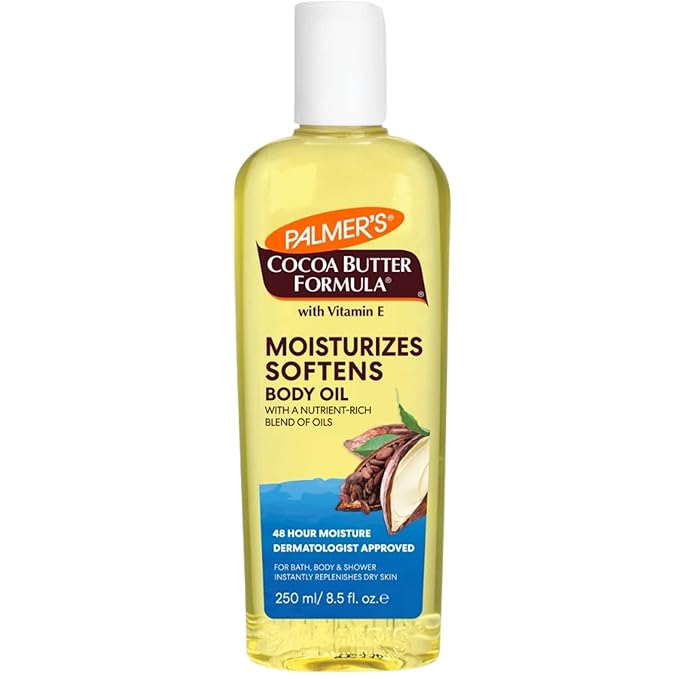 Palmer's Cocoa Butter Formula Moisturizing Body Oil (8.5 Fluid Ounce, Pack of 5)