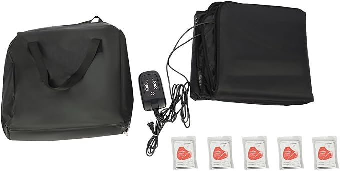 Infrared Sauna Blanket-Sauna Blanket for Home Use, Sauna Blanket with Adjustable Timer 5-60 Min & Temperature 95–167°F, 500W Fast Heating, Includes Carry Bag & 5 Disposable Liners