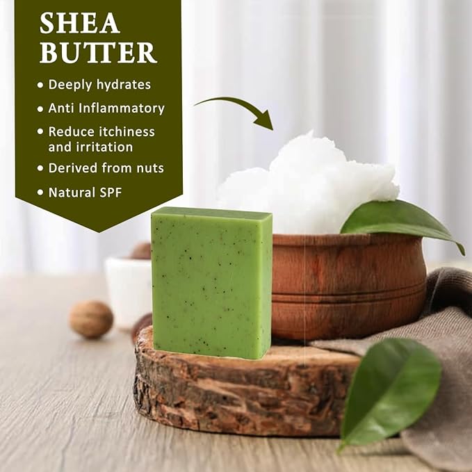 Simple Scents Australia Eucalyptus Scented Natural Soap Bars (5 Bars), 3.5oz Moisturizing French Triple Milled Soap Bars Enriched with Shea Butter - Pure Plant Oil Bath & Body