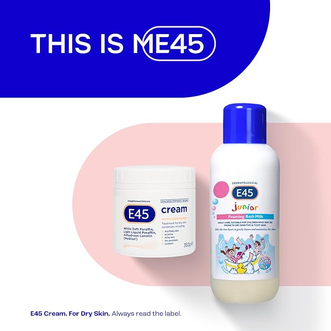E45 Junior Foaming Bath Milk 500ml