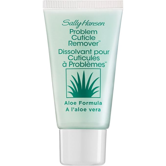 Sally Hansen Nail Treatment Problem Cuticle Remover™ | Eliminates Thick & Overgrown Cuticles | pH-Balanced Formula Infused with Aloe Vera-| Gently Soothes & Conditions Cuticles,(Pack of 2)