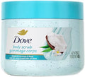 Dove Body Scrub - Coconut & Lime, pH-Balanced Whipped Texture, 15 oz by Dove