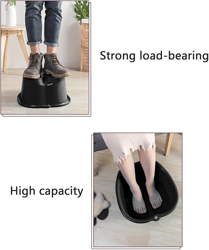 Foot Bath Foot Soaking Bath Basin Extra Large Foot Soaking Tub Bath Basin Pedicure Bowl for Home Spa Treatment Pedicure and Massager Dead Skin Remover