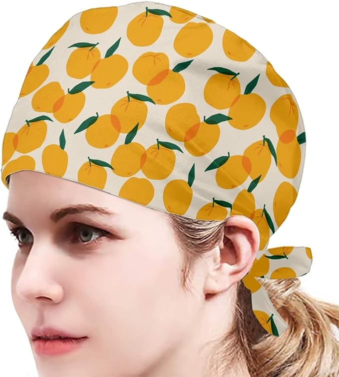 JoyLamoria Novelty Printed Cap with Sweatband Women Men Adjustable Tie Back Hats for Paiting