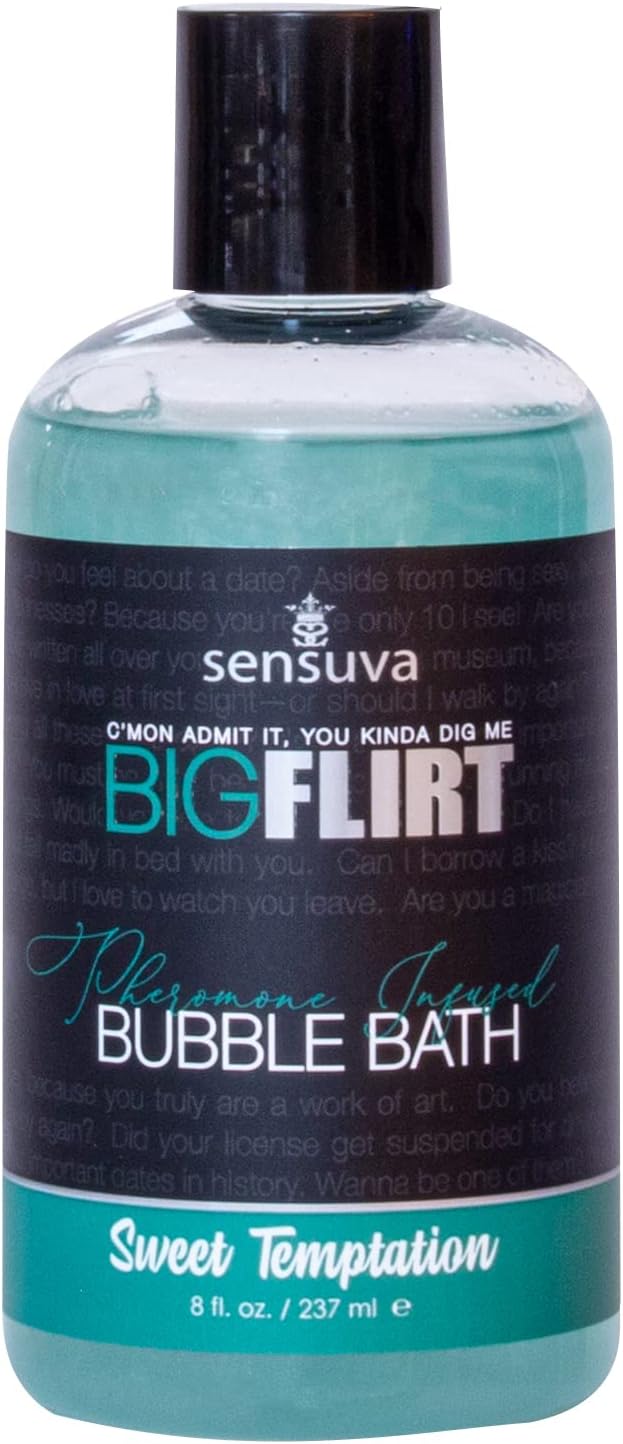 Big Flirt Pheromone Bubble Bath | Sweet Temptation 8 fl.oz.