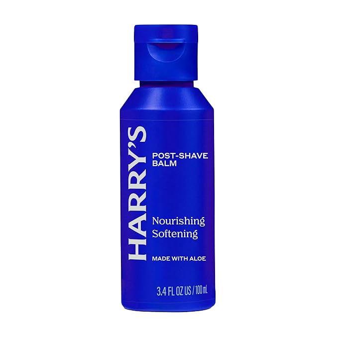 Harry's Post-Shave Balm for Men with Aloe - 3.4 fl oz - Calms and Soothes Skin After Shaving,(Pack of 4)