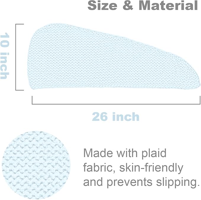 Microfiber Hair Towel for Women: Ideal Christmas Stocking Stuffer for Women, Teen Girls, and Children 3 Pack Drying Wrap Towels Designed for Curly Hair, Anti-Frizz Hair Care Accessory