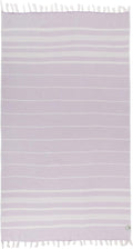 Beach Towel | Cotton Beach Towels, Easy to Carry, Sand Free, Highly Absorbent, Quick Dry, Turkish Towels for Travel Camping Bath Sauna Beach Gym Fitness Pool Yoga SPA by Lahammam, Asena, Lilac