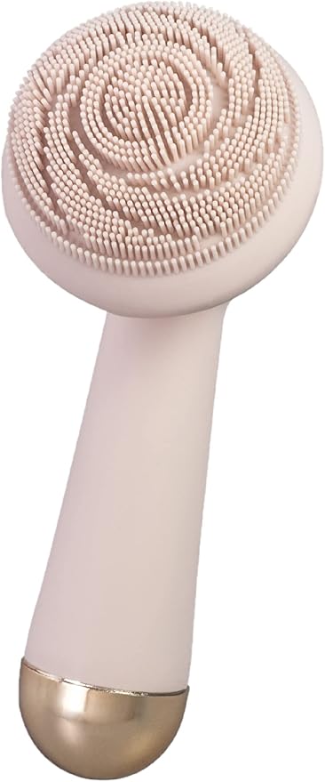 Silicone Facial Cleansing Brush - Sonic Face Cleanser and Massager Face Exfoliator - FineLife Products Scrubber - Exfoliating Skin Care Tools - Rechargeable Face Brushes for Men & Women