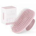 ecoed Scalp Massager Shampoo Brush, Scalp Scrubber & Exfoliator for Dandruff Removal, Wet & Dry and Detangler for Men and Women, Suitable for Short Medium Hair (Pink)