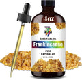 Frankincense Essential Oil - GV77ZF Frankincense Oils for Diffusers, Humidifiers, DIY Candles, Soap, Cleaning, Home, Office, Yoga, Massage, Gifts - 4 fl oz (120 ml)