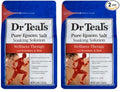 Dr Teal's Epsom Salt Magnesium Soak, Wellness Therapy with Rosemary & Mint, 3 lbs (Pack of 2)