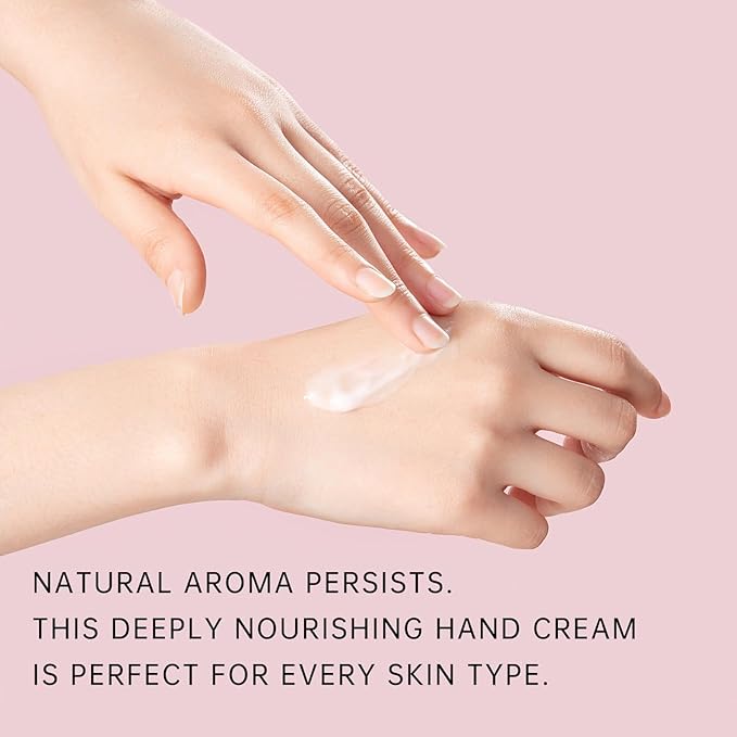 Bath and Body Care Hand Cream Moisturizing Gift Set-3PCS x 2.5oz Japanese Cherry Blossom, Natural Ingredients, Long-Lasting Moisture,Thoughtful Presents, Ideal as Gifts for Birthday Mother's Day