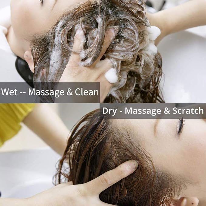 Hair Scalp Massager Shampoo Brush, Scalp Care Brush - Hair Brushes & Hair Combs for Women Men Kids Pets