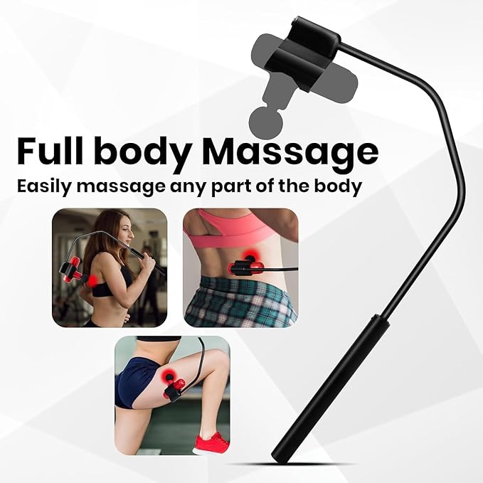 HEYCHY Super Mini Massage Gun Holder for Back, Compatible with Most Super Mini Massage Guns, for Hard to Reach Areas (Works with C1 Mini & C1 Max)