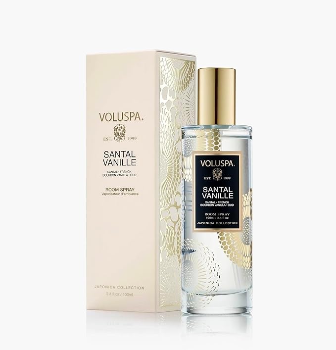 Voluspa Japonica Collection Santal Vanille Room & Body Spray Mist 3.4oz (100ml)