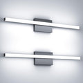 30Inch LED Bathroom Vanity Light Bar 5700K Dimmable Led Bathroom Light Over Mirror Modern Bath Wall Light Cool White ETL Certified 28W 2Pack