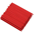 100 Pcs Orange Wood Nail Sticks Double Sided Multi Functional Cuticle Pusher Manicure Pedicure Tool for Manicure Pedicure Red