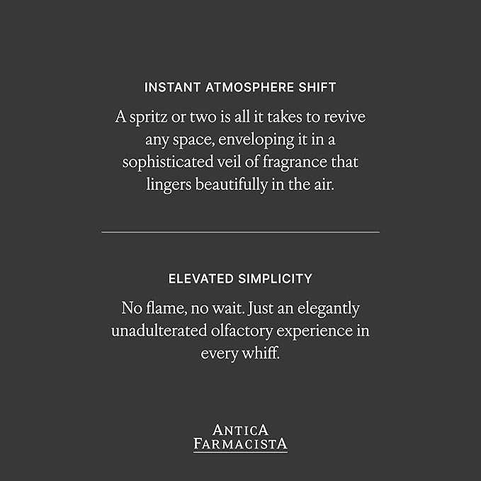 Antica Farmacista Room Spray - Elegant House Spray - Long-Lasting, Room Fragrance - Luxury Gift for Housewarming - Acqua, 3.4 fl oz