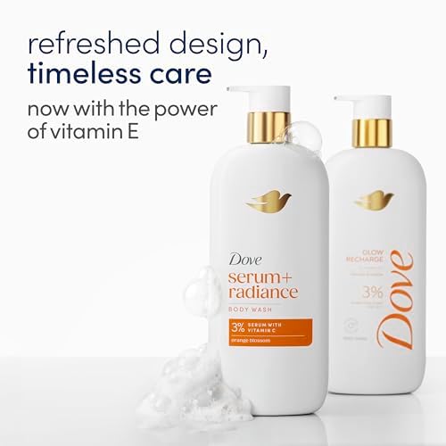 Dove Serum+ Radiance Body Wash, 3% Serum with Vitamin C, 18.5 oz - Image 3